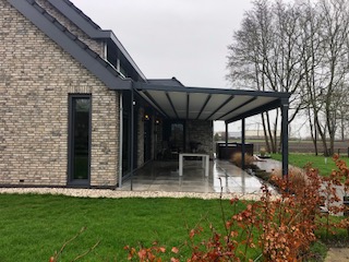 pergola zonwering waterland